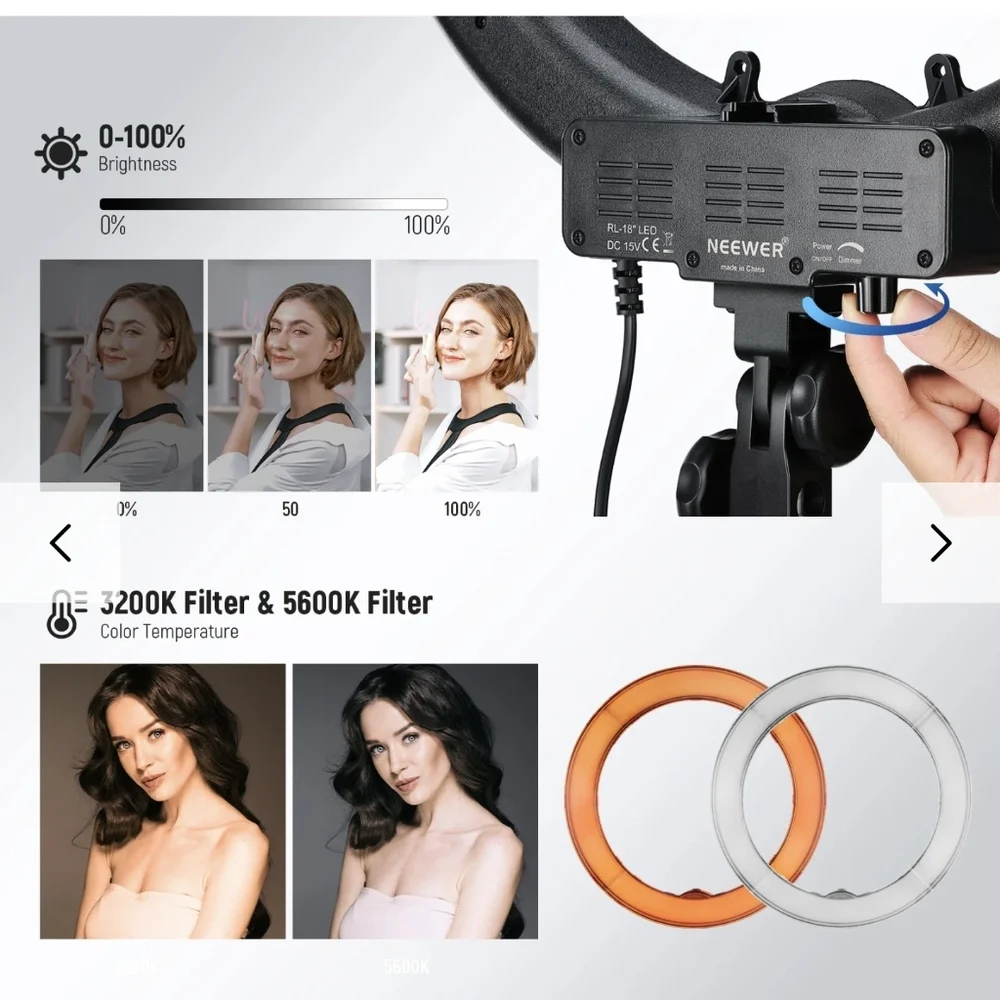 NEEWER Ring Light 18